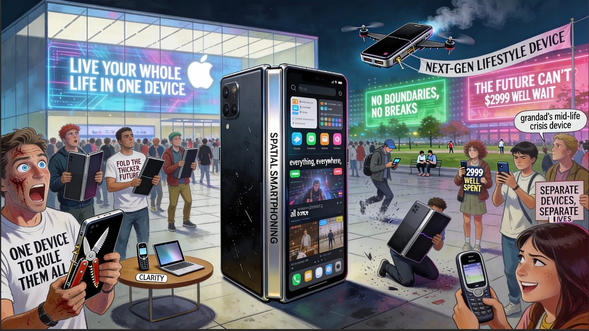 Apple’s $3000 Foldable Fallacy: Has Tim Cook Forgotten How To “Just Say No?”